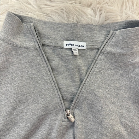 Peter Millar Crown Comfort Interlock Quarter-Zip XXL - Picture 2 of 4